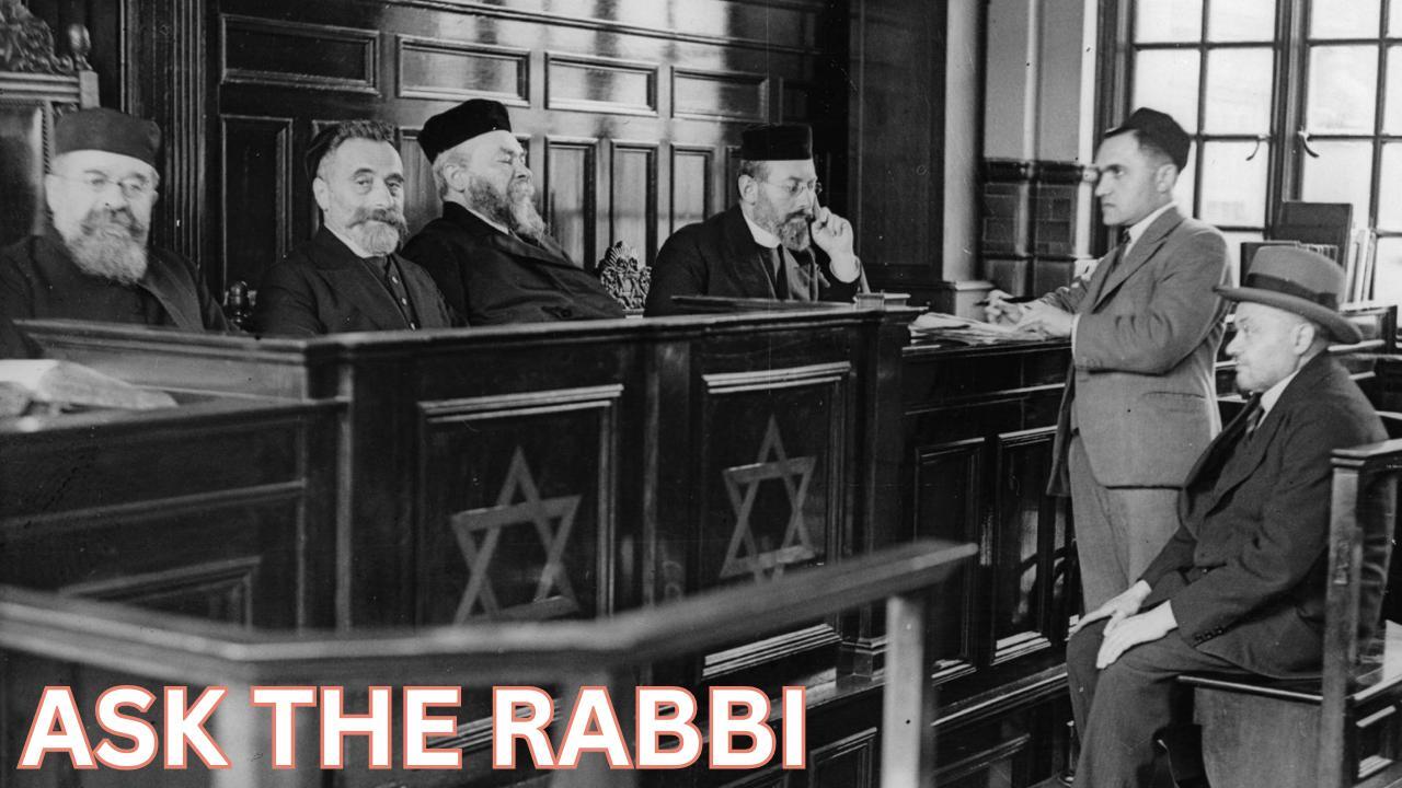 ASK THE RABBI
