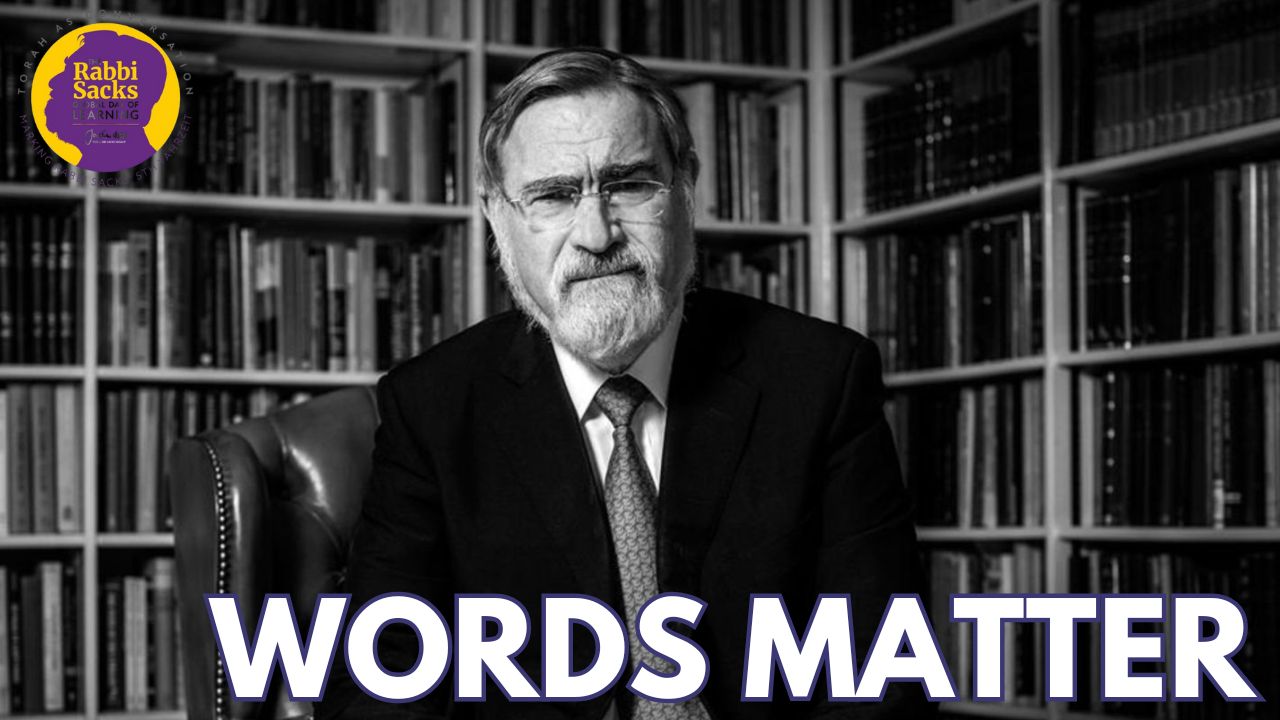 WORDS MATTER