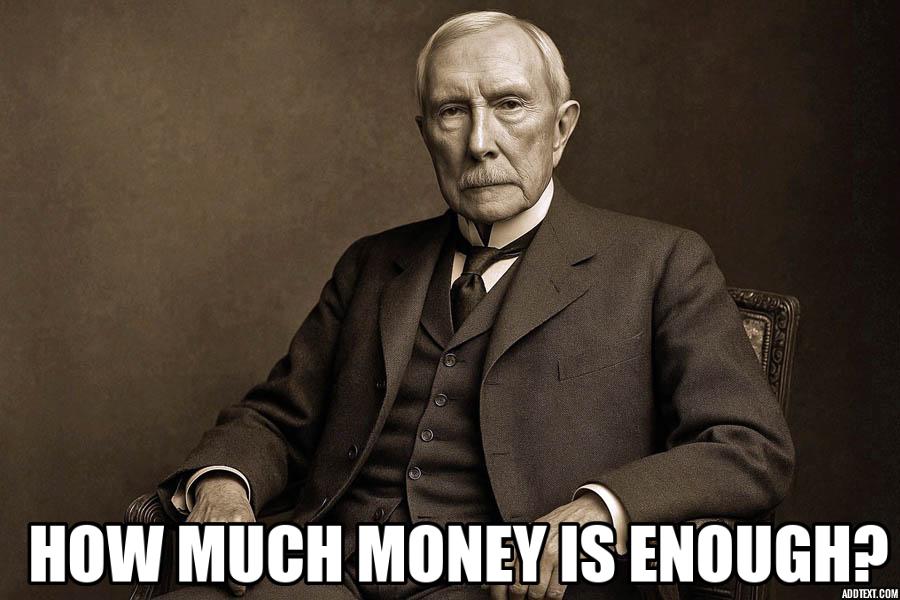 HOW MUCH MONEY IS ENOUGH?