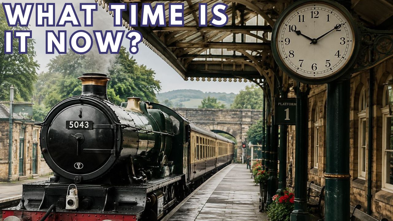 WHAT TIME IS IT NOW?