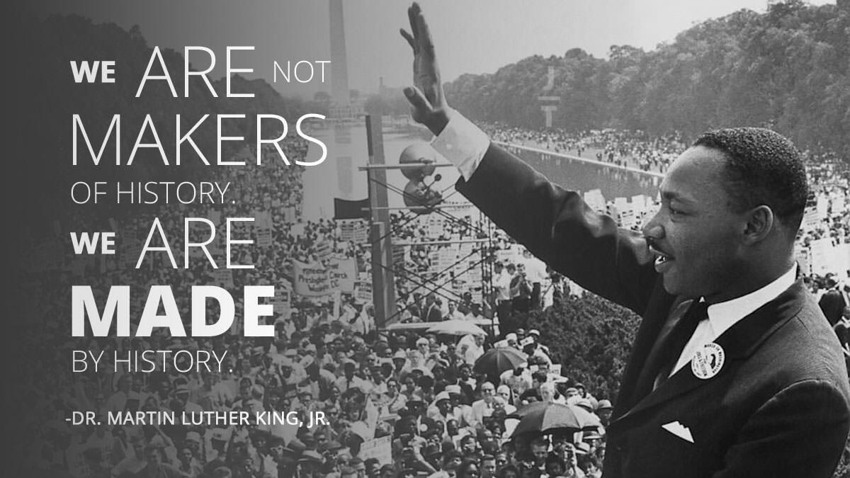 MAKERS OF HISTORY WHO ARE MADE BY HISTORY