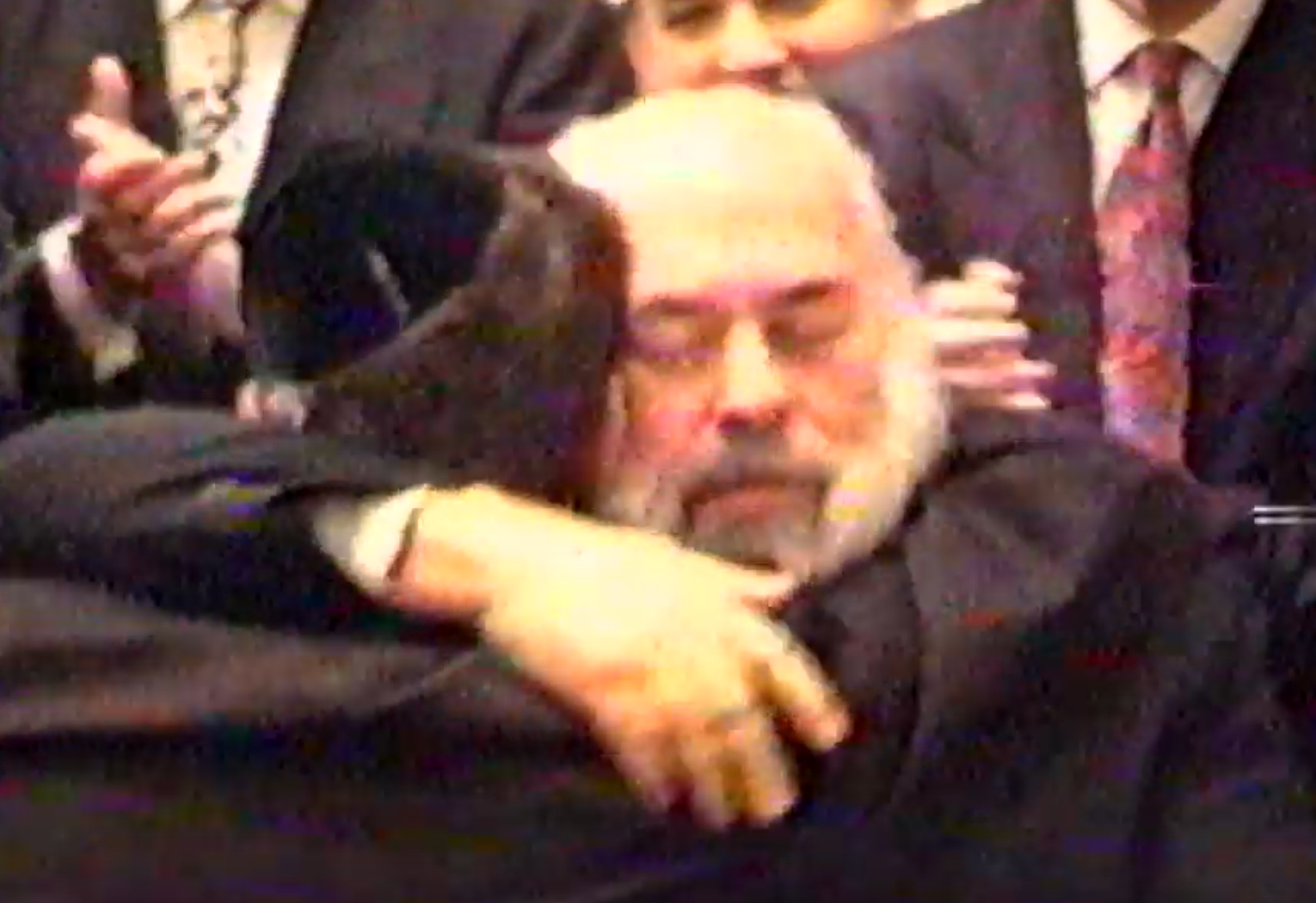 RABBI SHLOMO CARLEBACH DANCES WITH RABBI DUNNER