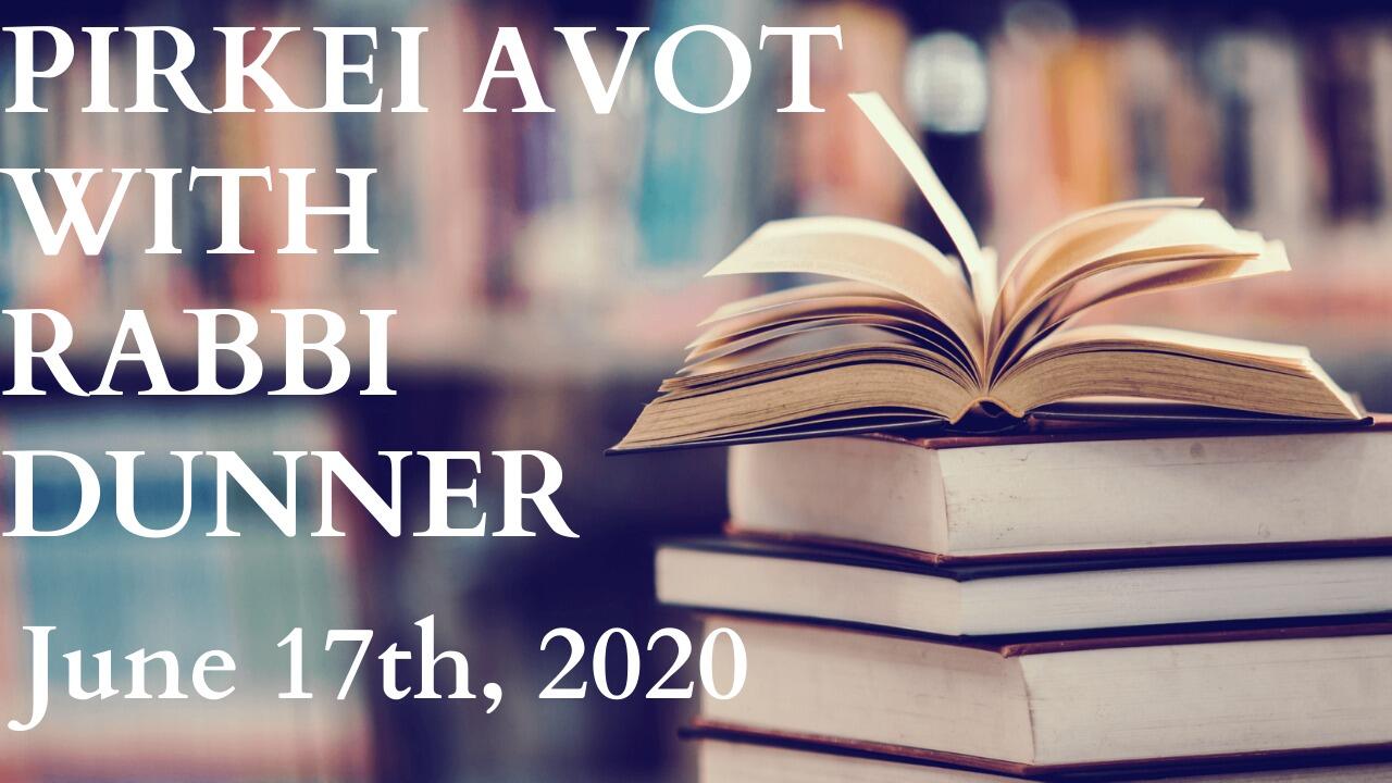 PIRKEI AVOT 8 - FIND YOURSELF A "RAV"
