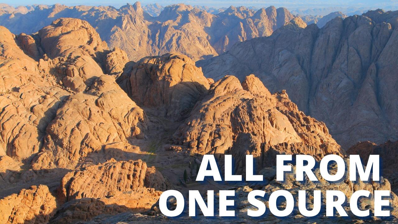 ALL FROM ONE SOURCE