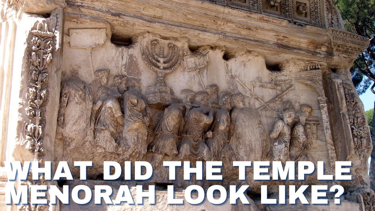 WHAT DID THE TEMPLE MENORAH LOOK LIKE?