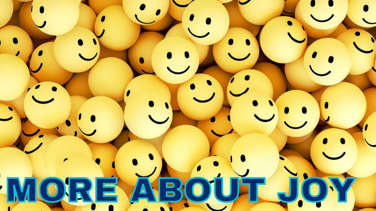 MORE ABOUT JOY