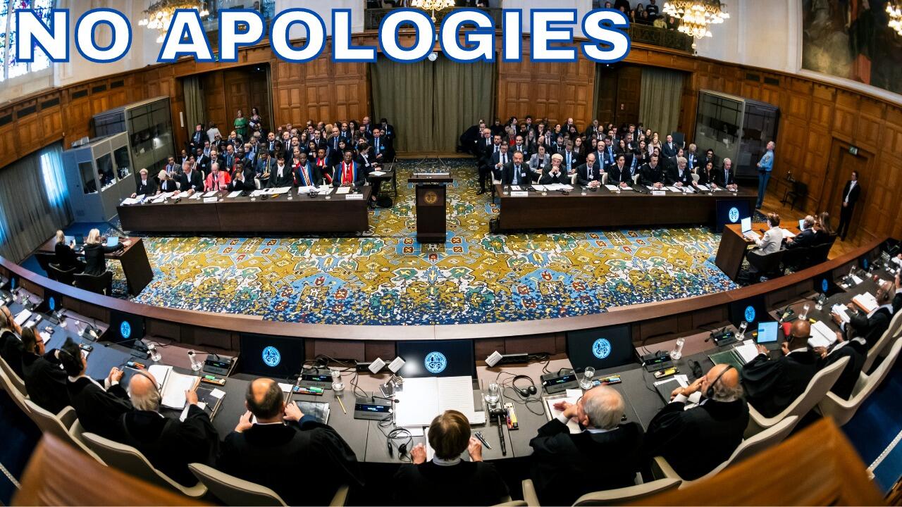 NO APOLOGIES