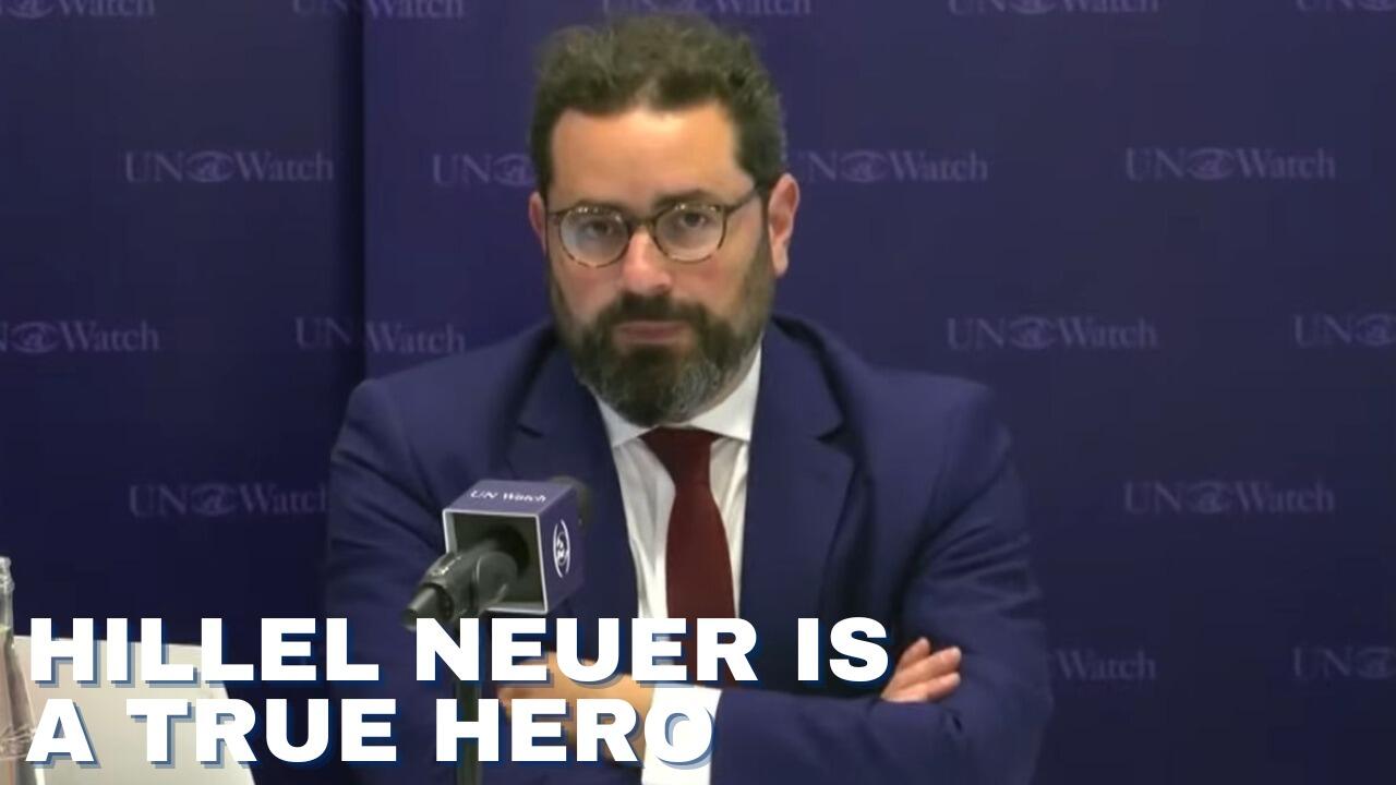 HILLEL NEUER IS A TRUE HERO